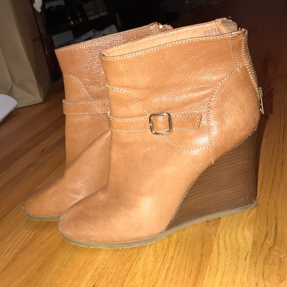 J.Crew Emmett Wedge Ankle Boots - Picture 2 of 8